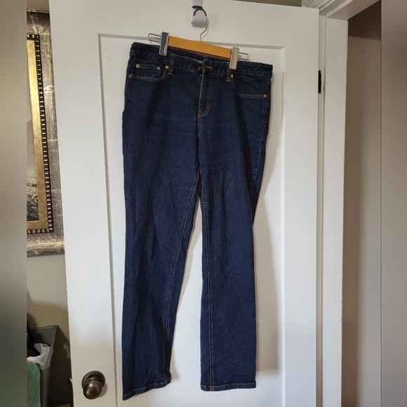 Liz Claiborne Women Jean's Size 12  (34x30) - Picture 2 of 4